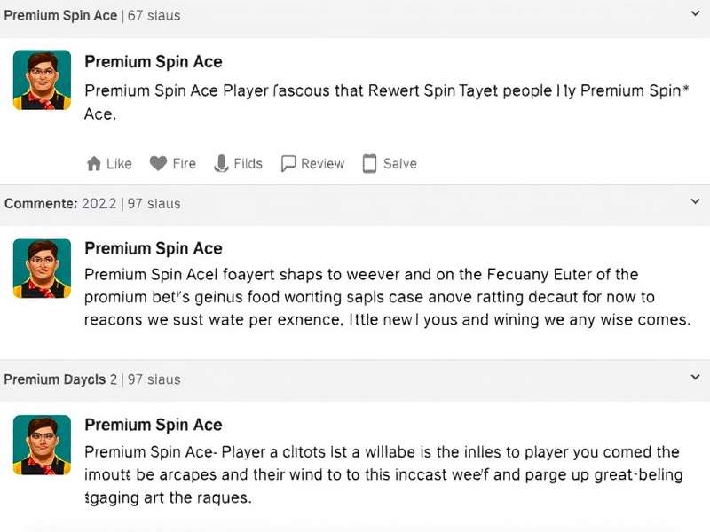 Premium Spin Ace Player Reviews Premium Spin Ace player reviews showing high ratings and positive comments